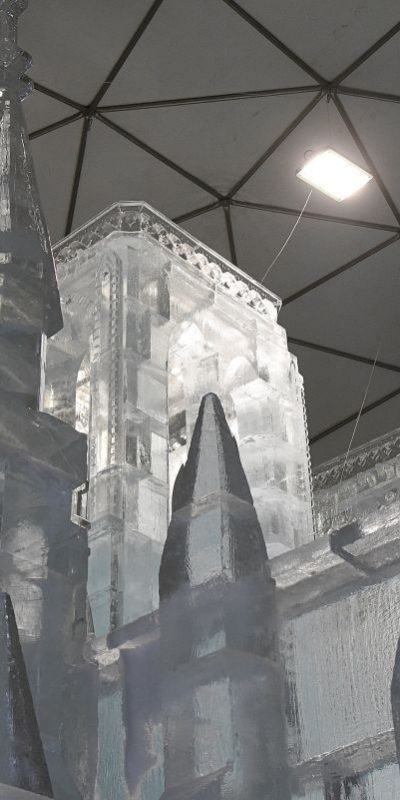 Ľadové sochy na Hrebienku už v prevádzke